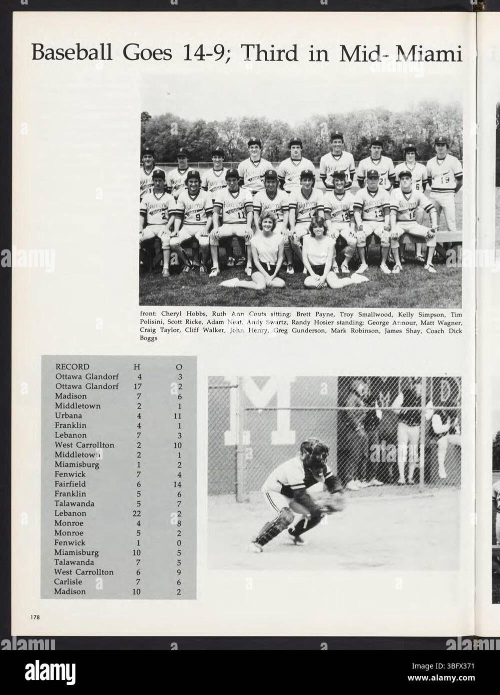 The 1983 *The Image* yearbook from Edgewood High School showcases ...