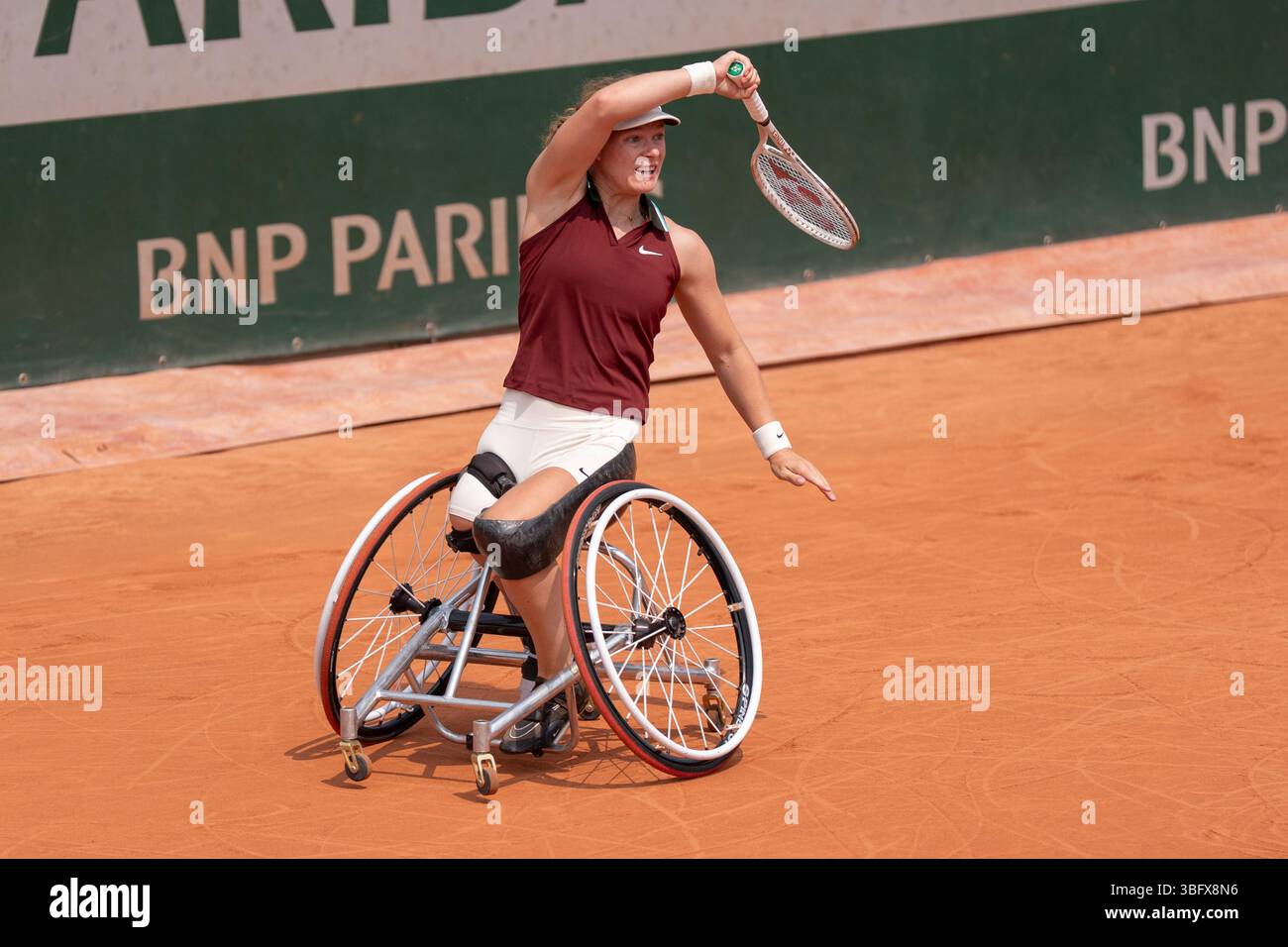 PARIS, FRANCE JUNE 3 Diede de Groot during the French Open at Roland