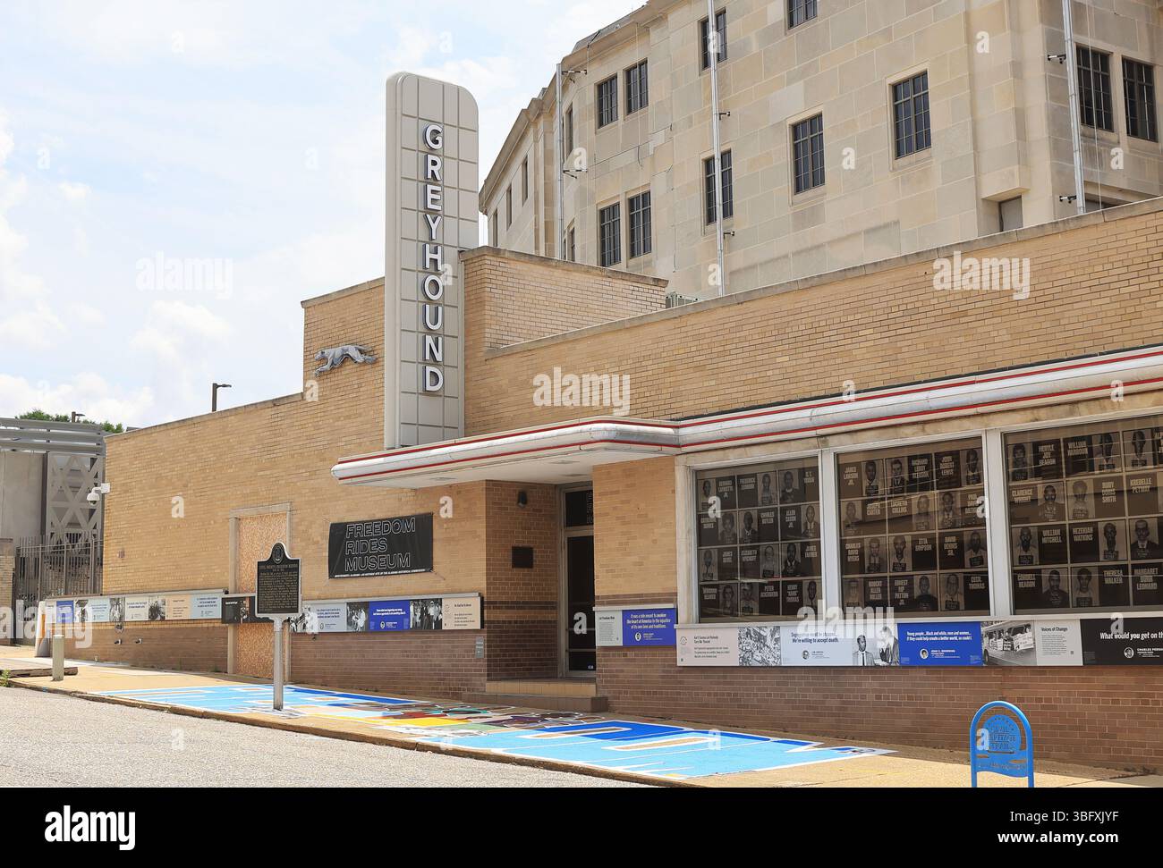 Freedom Rides Museum, Montgomery, Alabama, where during 1961 volunteers ...
