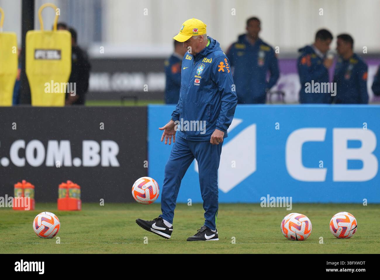 Carlo Ancelotti Brazil training session Beyond the Pitch: How Brazil’s Footballing Future Shapes Global Markets