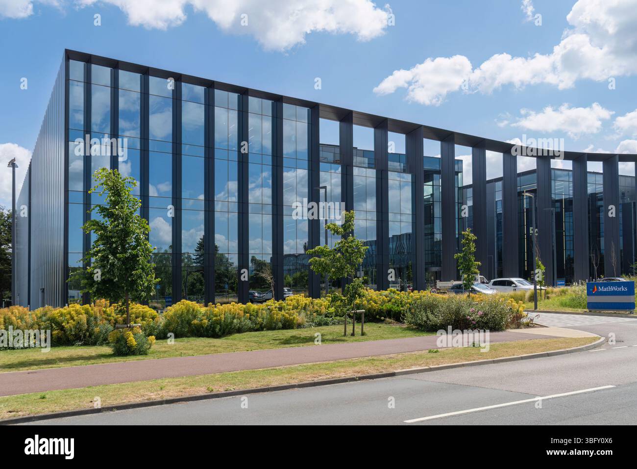 Mathworks UK head office in the Cambridge Science Parl in Cambridge England Stock Photo