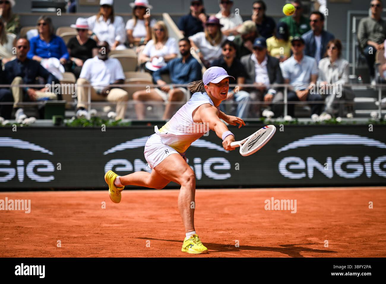 Iga SWIATEK of Poland during the tenth day of the RolandGarros 2025