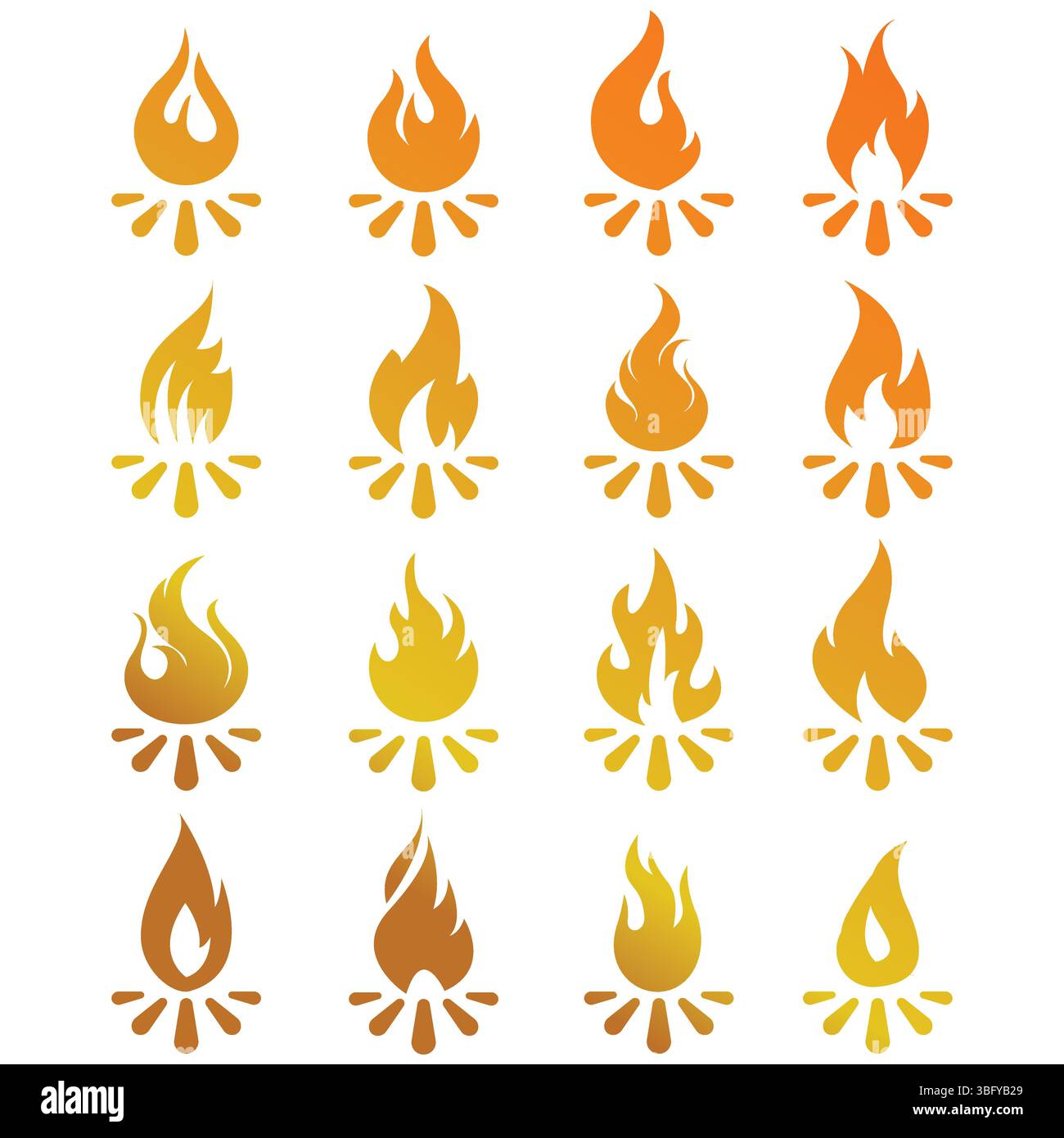 Ash marks Stock Vector Images - Alamy