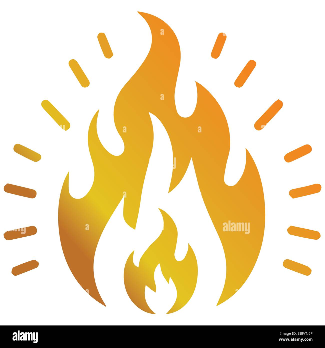 silhouette of fire Stock Vector Image & Art - Alamy