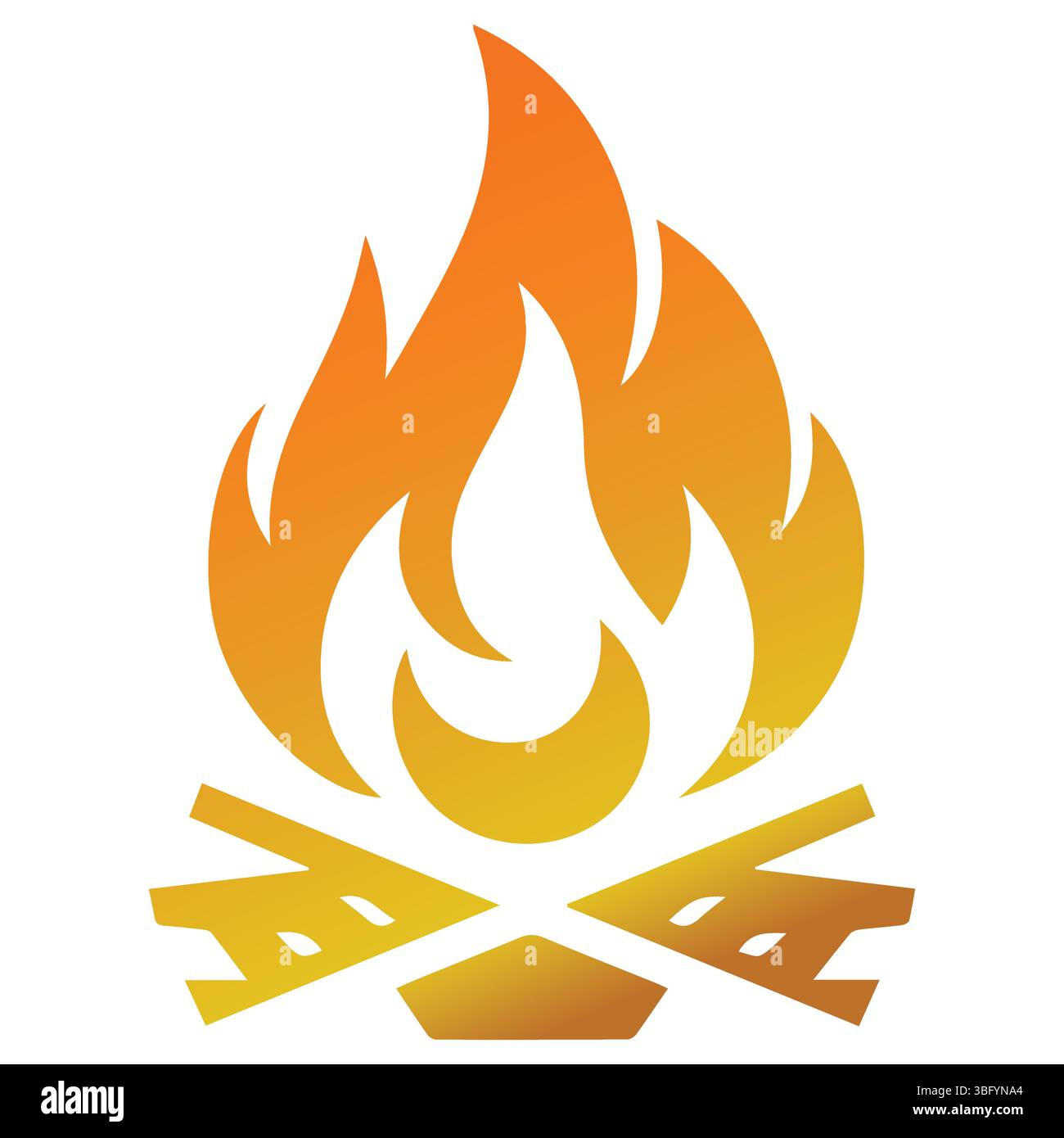 silhouette of fire Stock Vector Image & Art - Alamy