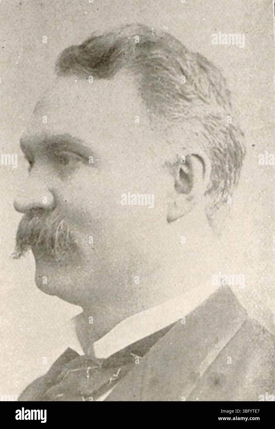 Portrait of John McBride (1854-1917), a key figure in Ohio’s labor ...