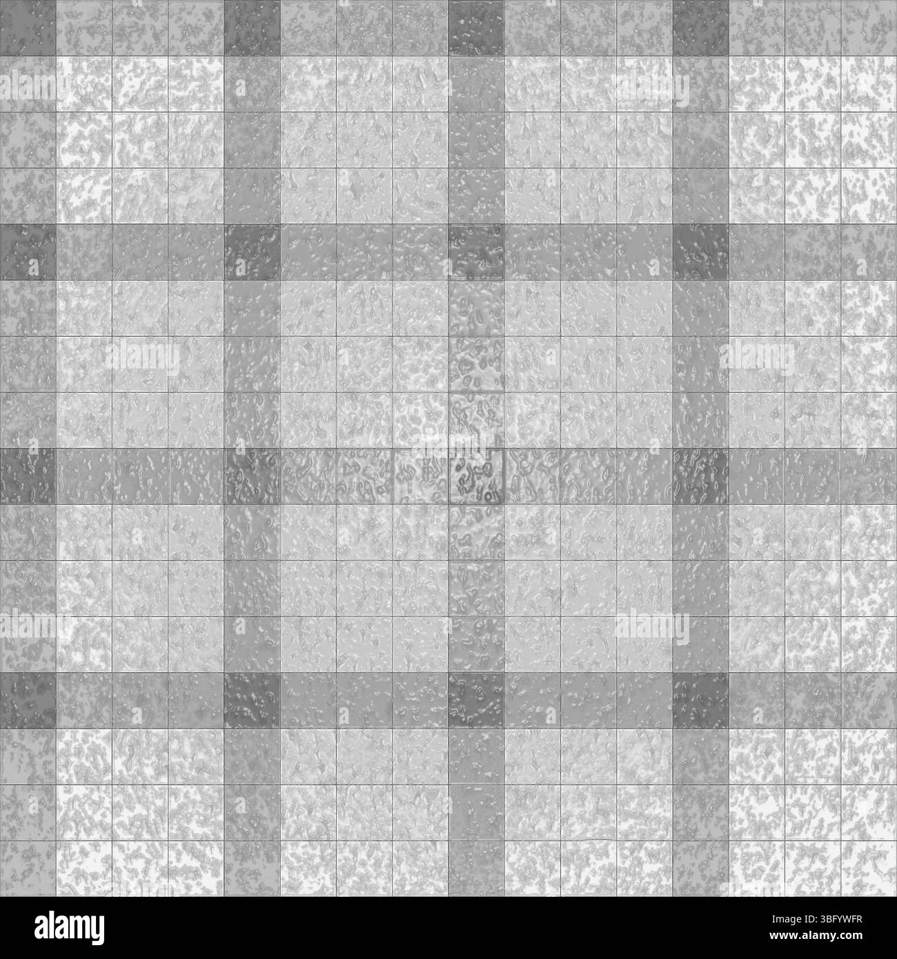 Gray checkered pattern forming a modern abstract background Stock Photo