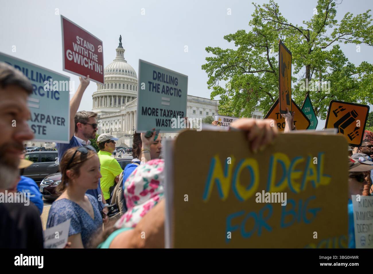 Beautiful Protest Demonstrators protest prior to a news conference regarding the pending ...