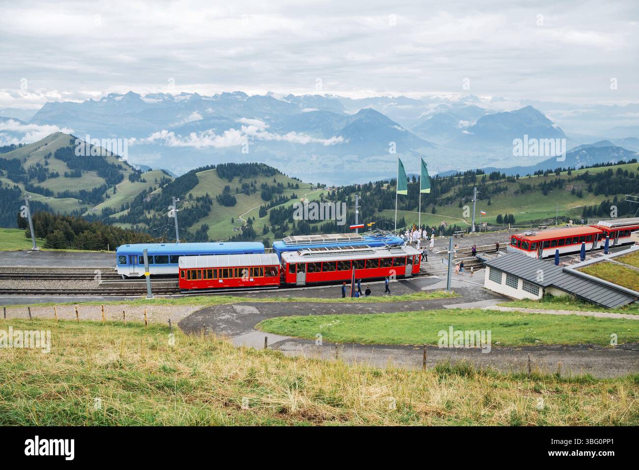 Rigi kulm station mountain hi-res stock photography and images - Alamy