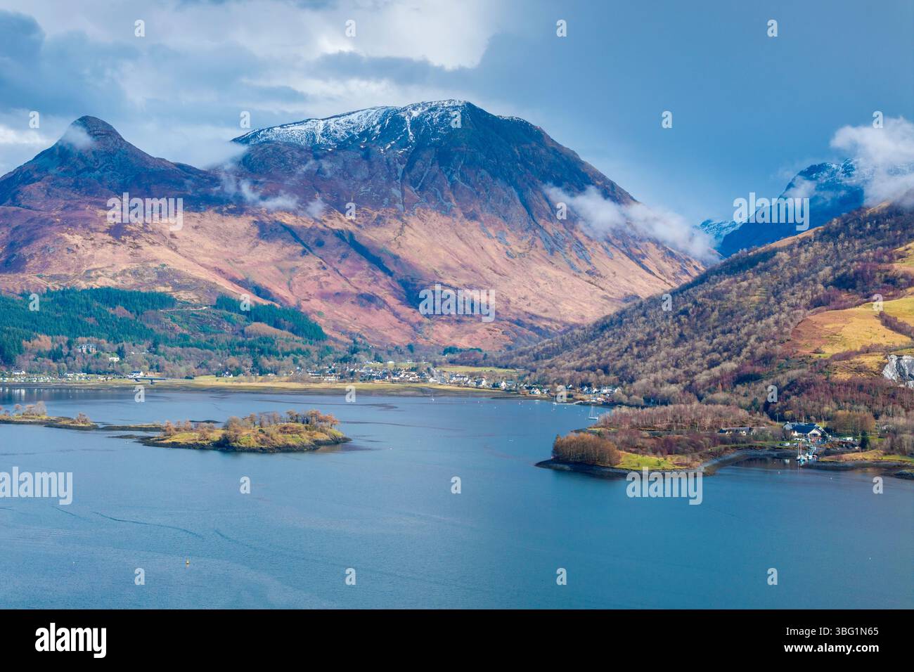 Loch Leven, United Kingdom, UK Scotland Great Britain, Highlands, British Isles Argyll and Bute Stock Photo