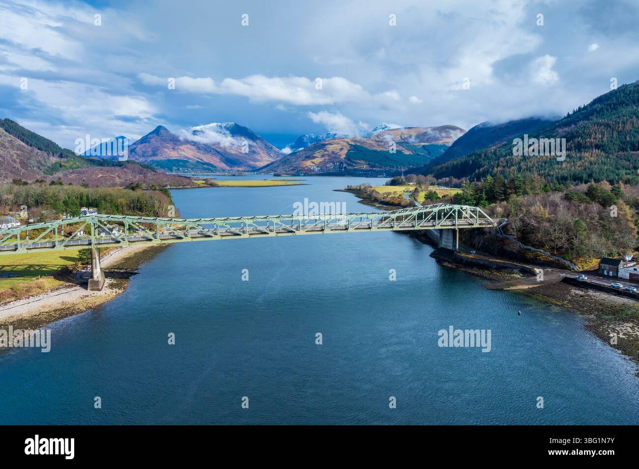 Loch Leven, United Kingdom, UK Scotland Great Britain, Highlands, British Isles Argyll and Bute Stock Photo
