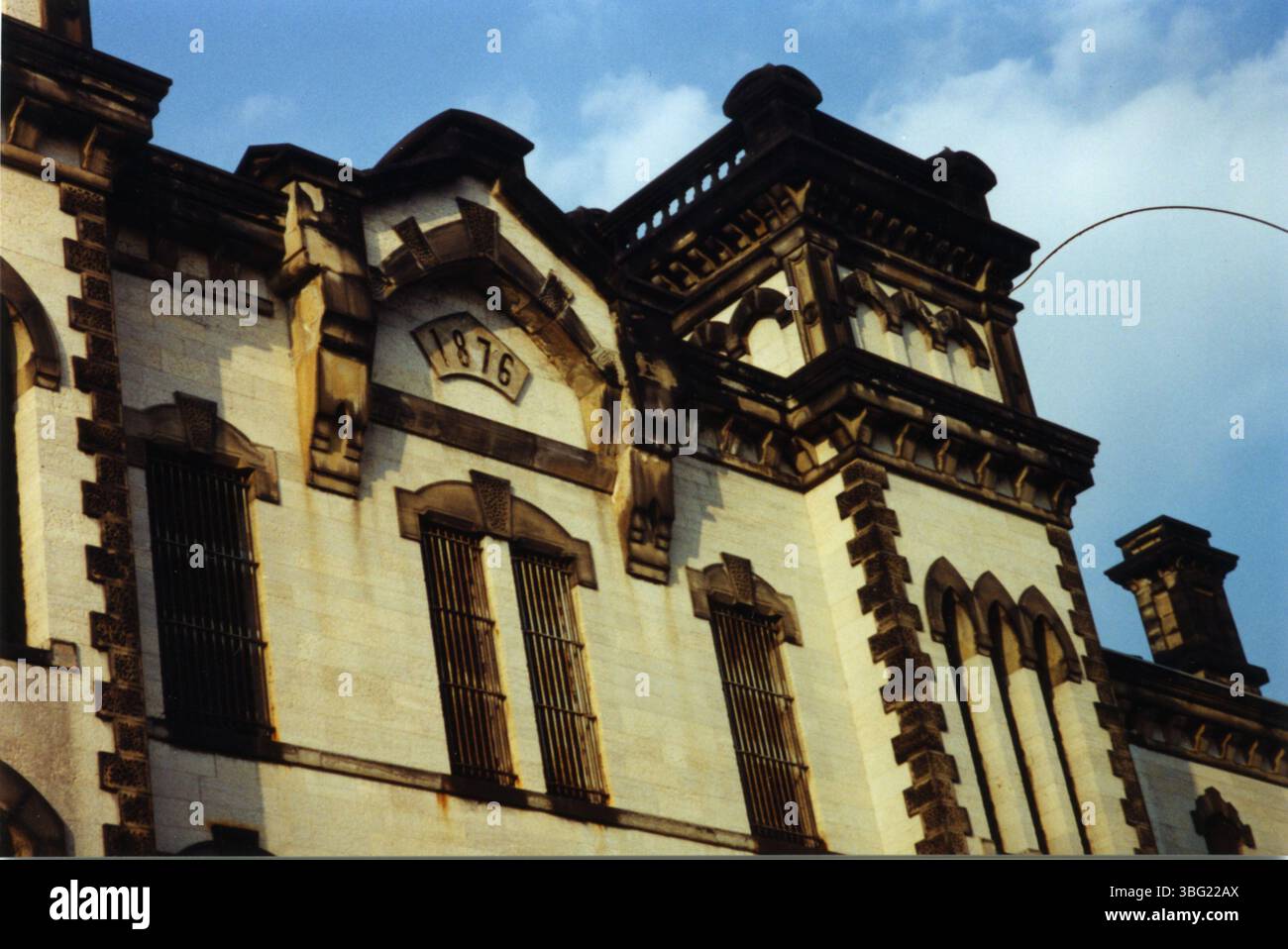 This series of photographs captures the demolition of Ohio Penitentiary ...