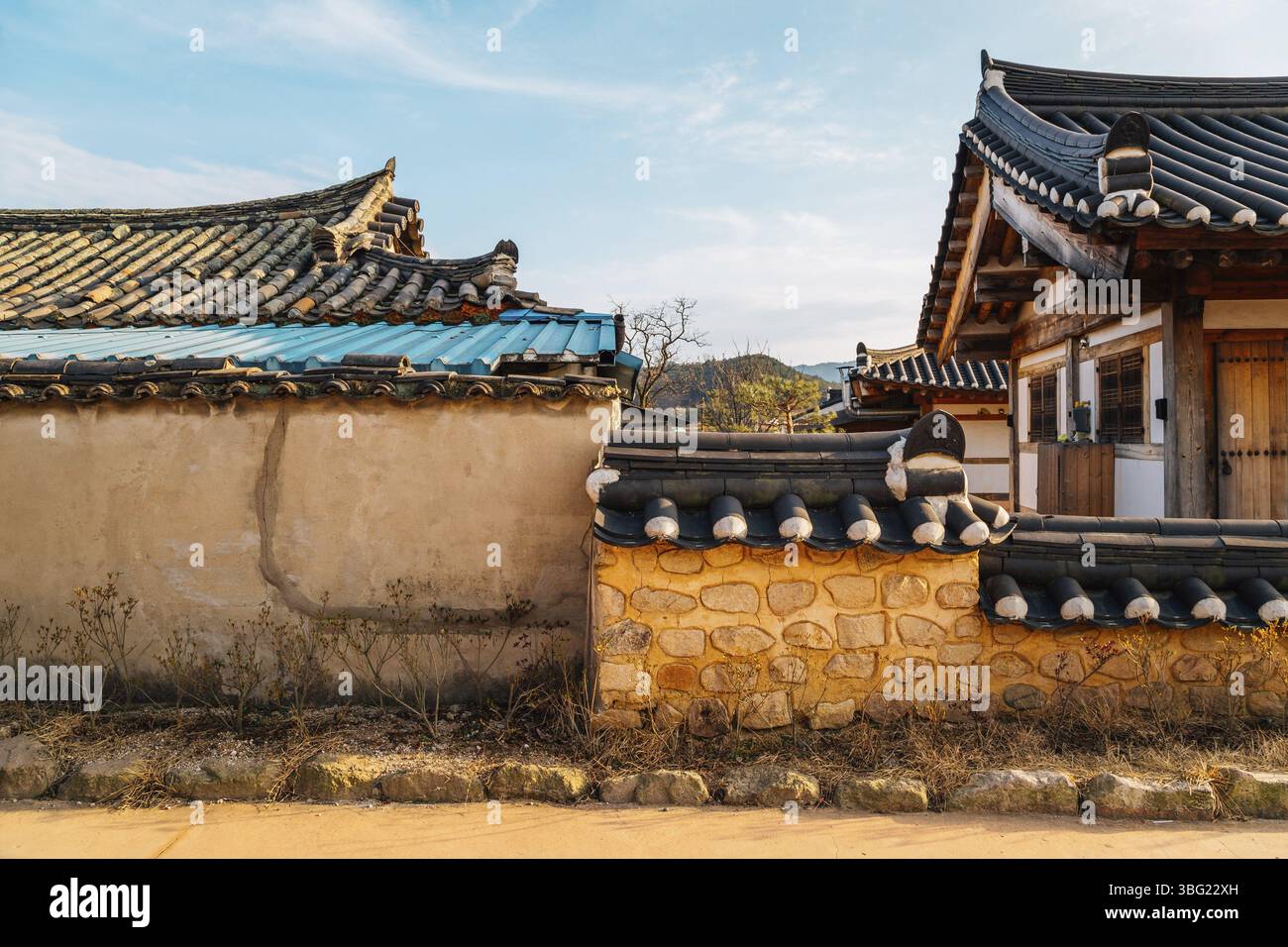 Gyochon Hanok Village, Korean traditional house in Gyeongju, Korea ...