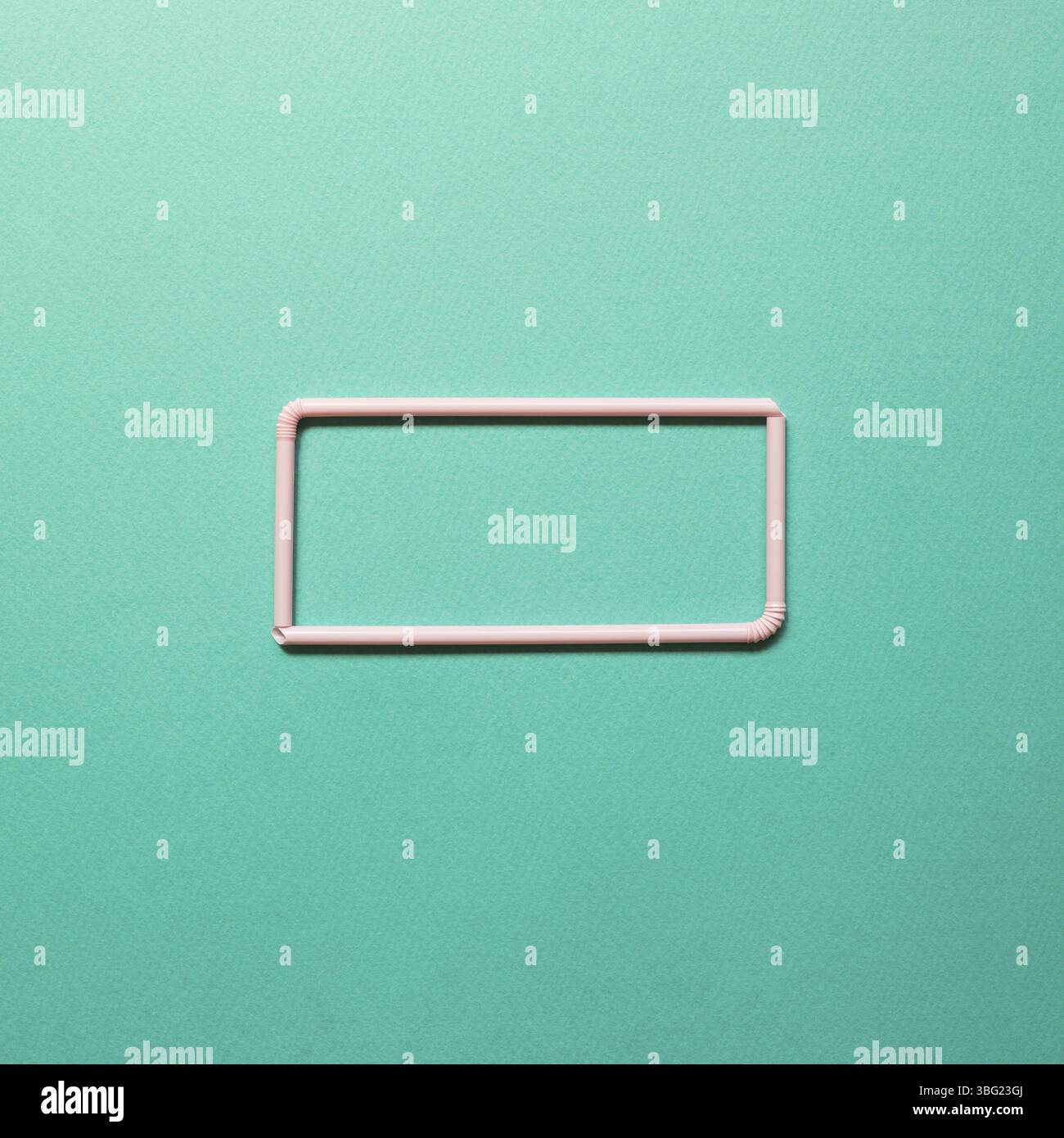 Space for text. Empty paper sheet. Blank card. top view, copy space Stock Photo