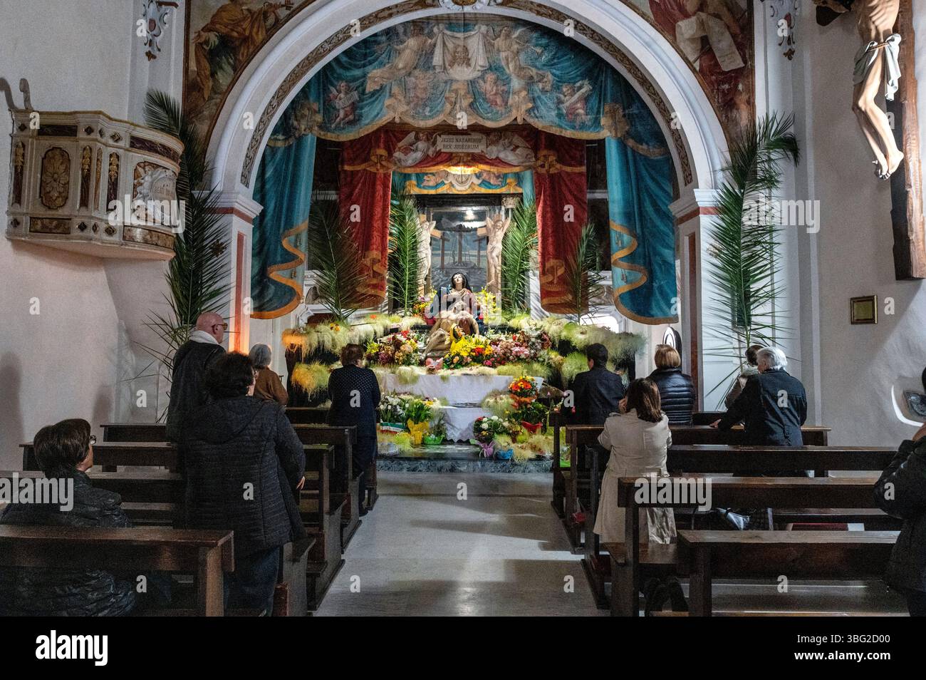 Church of the madonna addolorata hi-res stock photography and images - Alamy, image size:1300x954