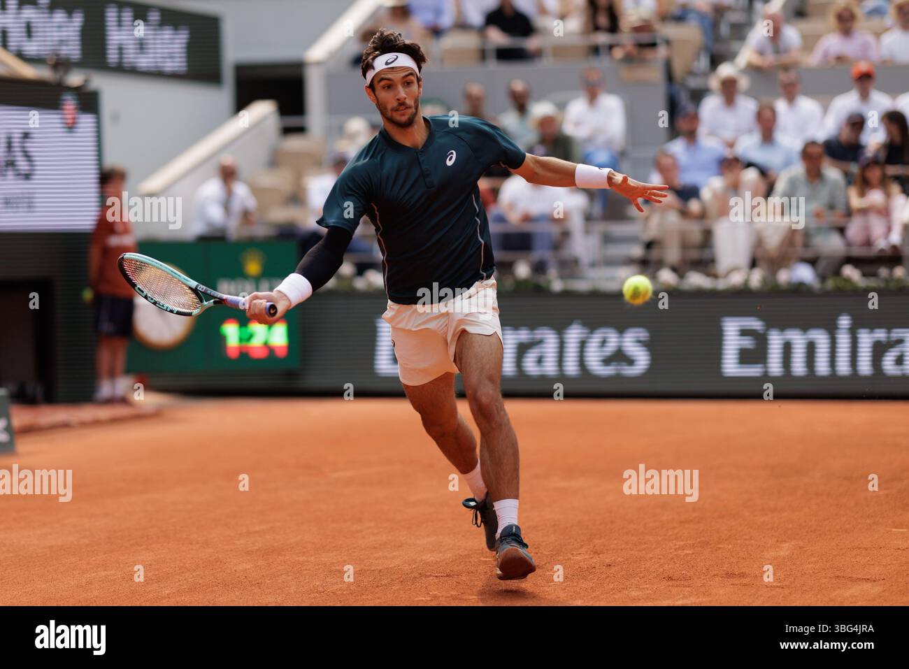 Lorenzo Musetti of Italy during the RolandGarros 2025, French Open