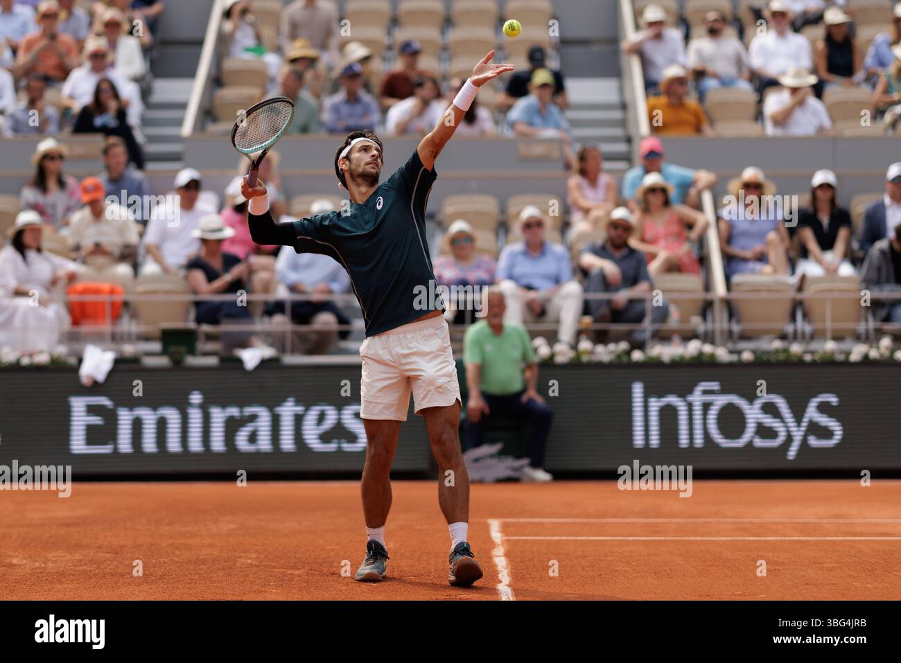 Lorenzo Musetti of Italy during the RolandGarros 2025, French Open