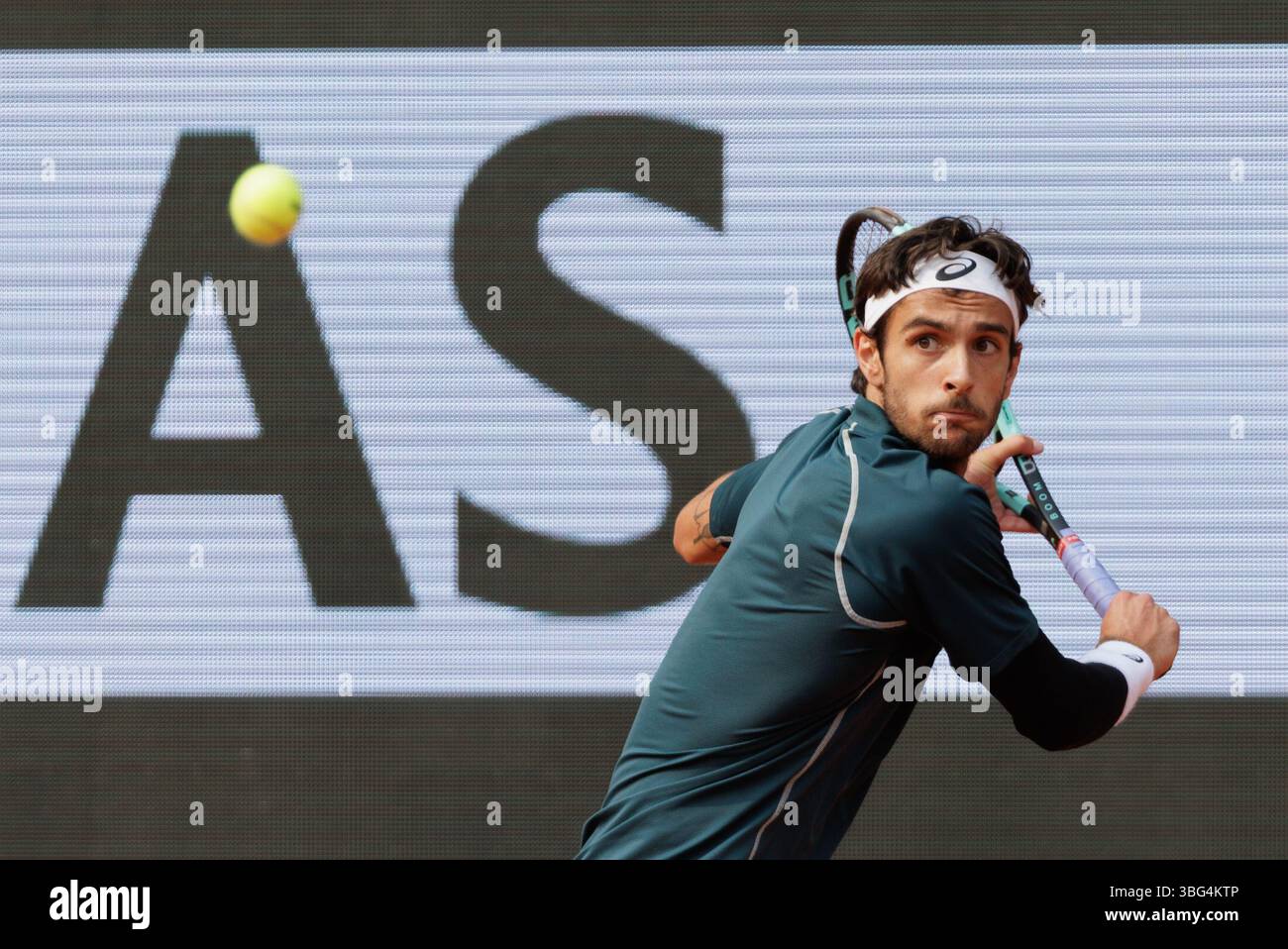 Lorenzo Musetti of Italy during the RolandGarros 2025, French Open