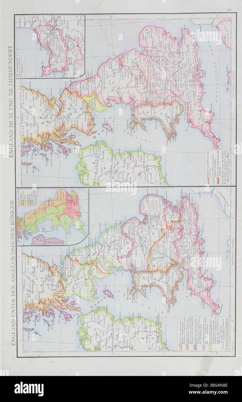 Page 65 of the 1886 German Historical Hand Atlas by G. Droysen includes ...