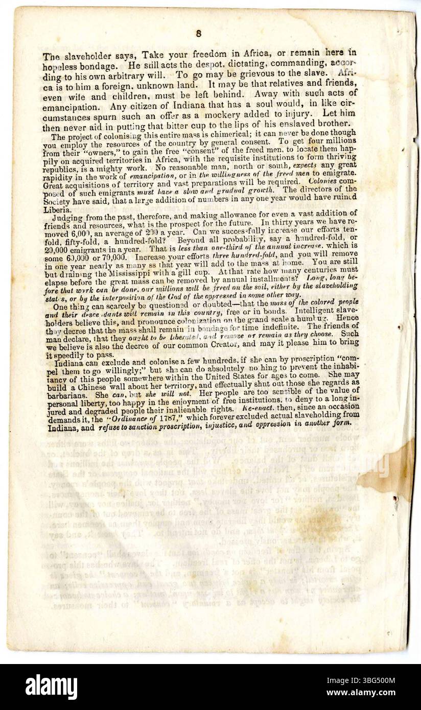 This pamphlet, published in 1851, discusses the exclusion and expulsion ...