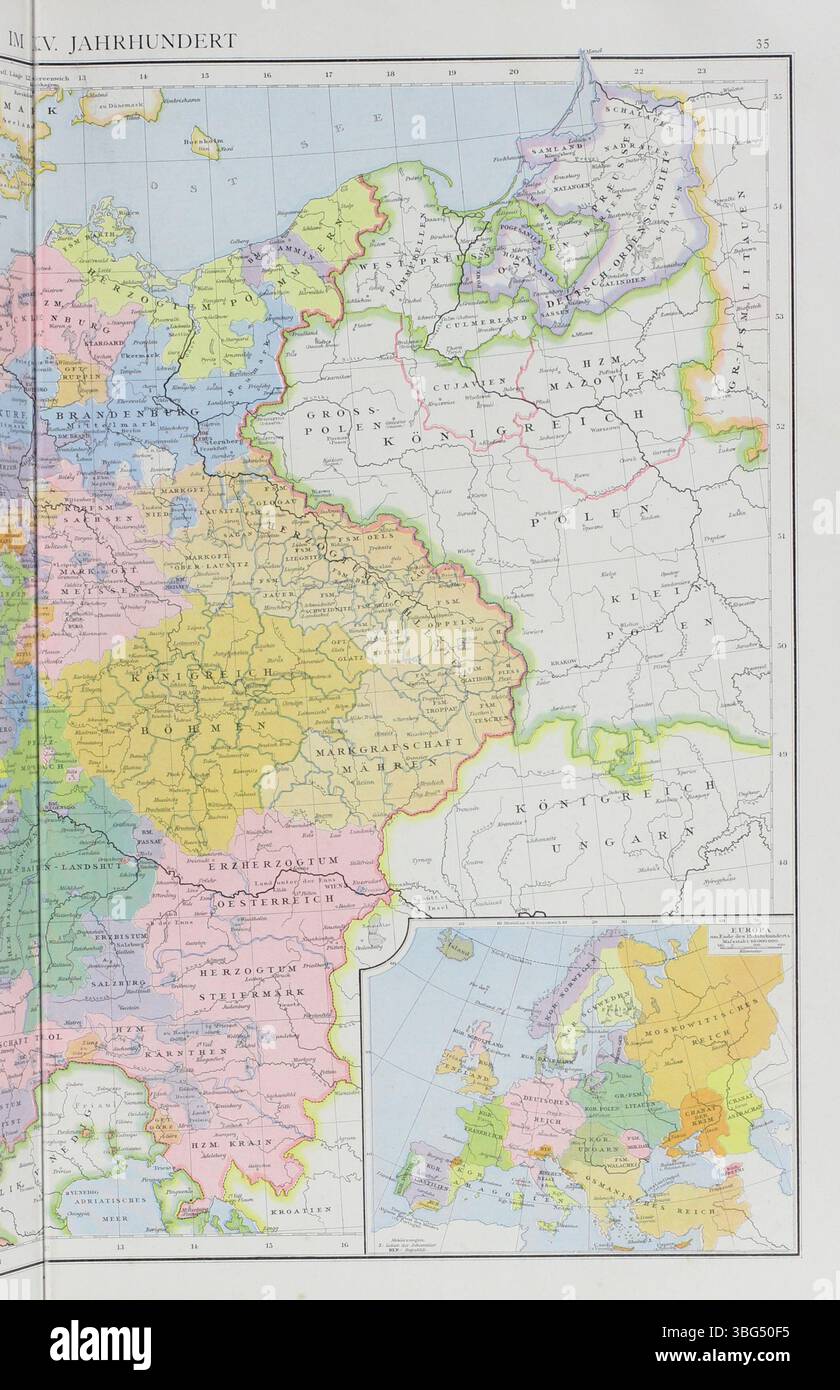 This page from G. Droysen's 1886 Historical Atlas features one of the ...