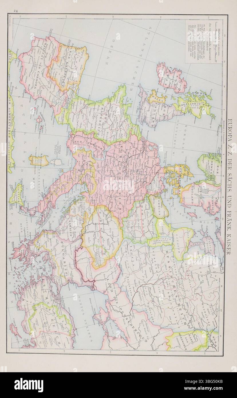 Historischer handatlas hi-res stock photography and images - Alamy