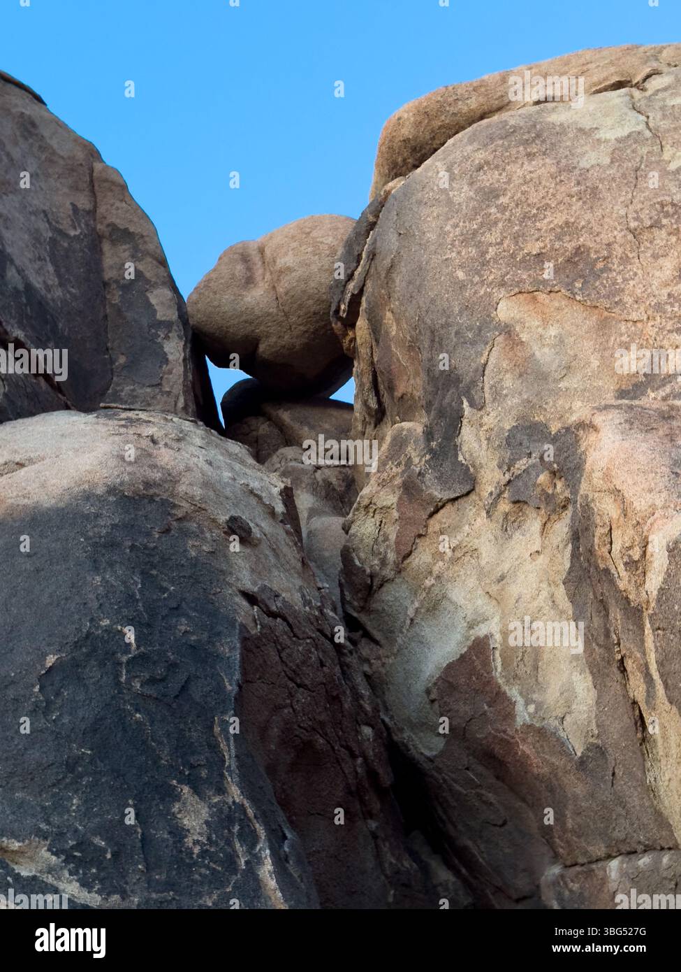 Textured rock formations not only challenge the laws of gravity, but they also showcase the stunning intricacies of Mother Nature's artistry. - Smartphone Captured Stock Image
