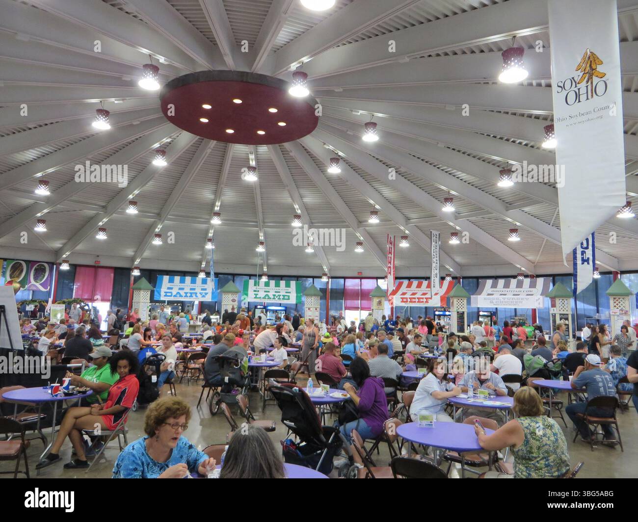 A photograph of the Taste of Ohio Building, located on the grounds of ...