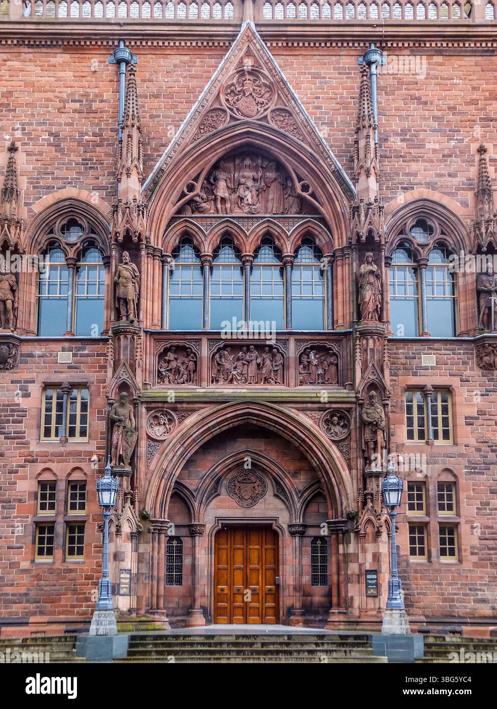 The Scottish National Portrait Gallery in Edinburgh, Scotland, UK. Stock Photo