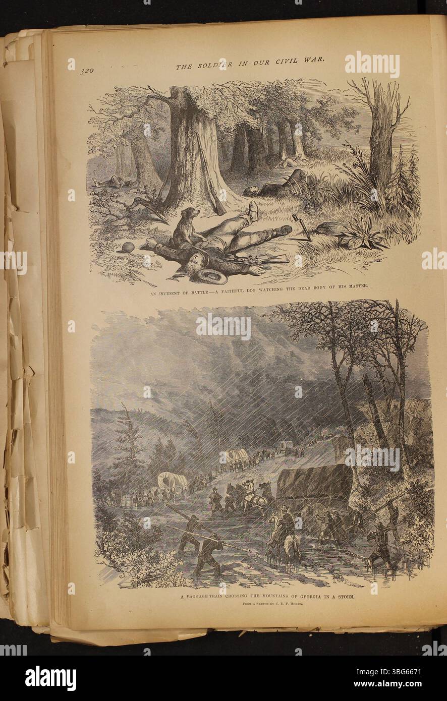 The second volume of *The Soldier in Our Civil War*, published in 1890 ...