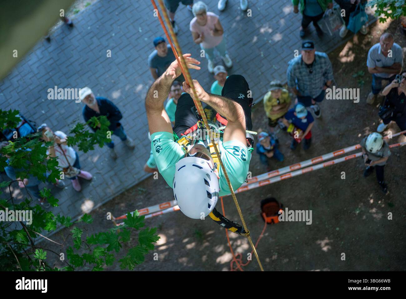Hungarian tree climbing championship hi-res stock photography and ...
