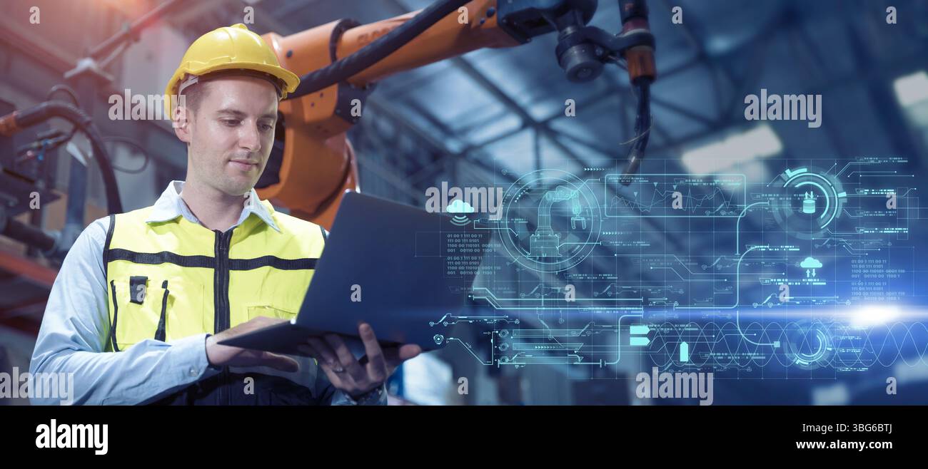 professional engineer, advance technology in modern factory industry ...