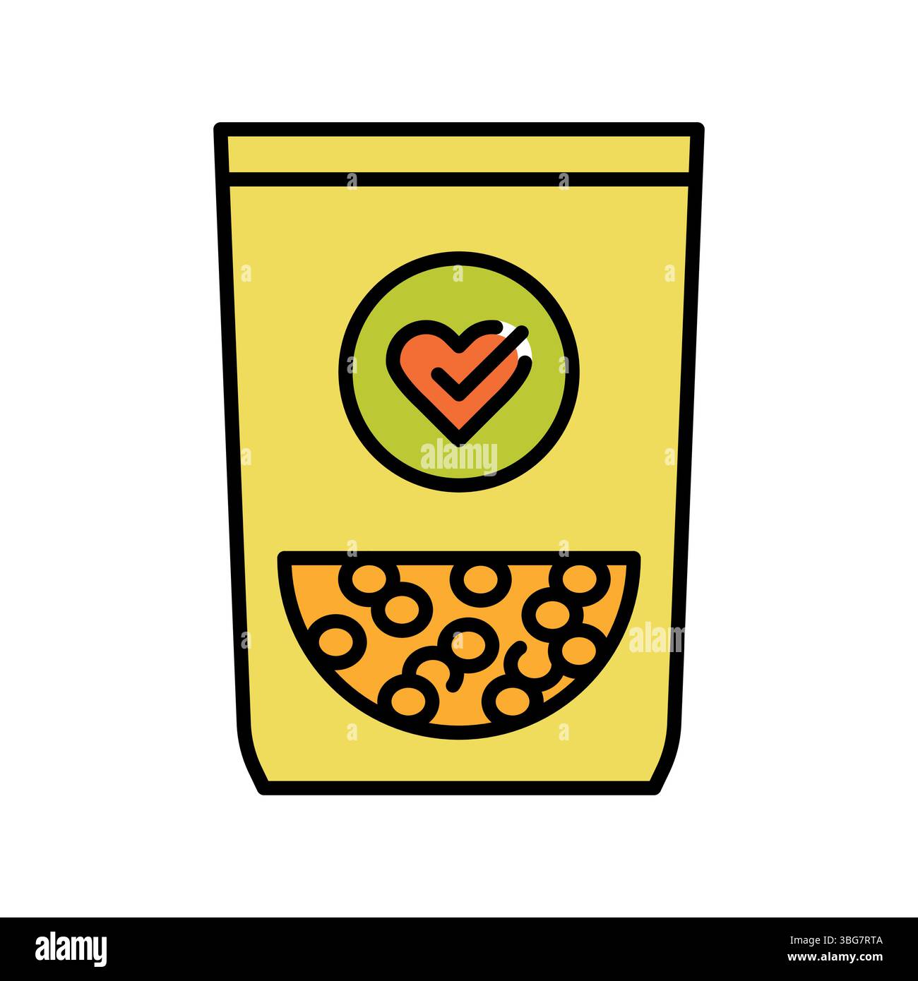 cholesterol free product color flat icon for digital and print projects ...