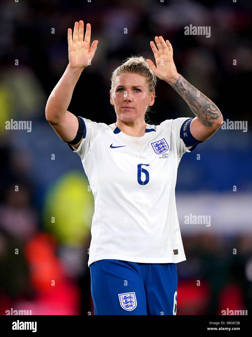 File photo dated 27/10/23 of England's Millie Bright. Chelsea defender ...