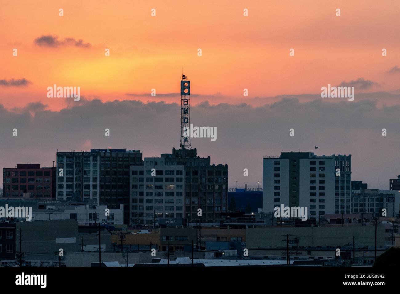 Downtown, Los Angeles, California - September 21, 2023 - View of the ...