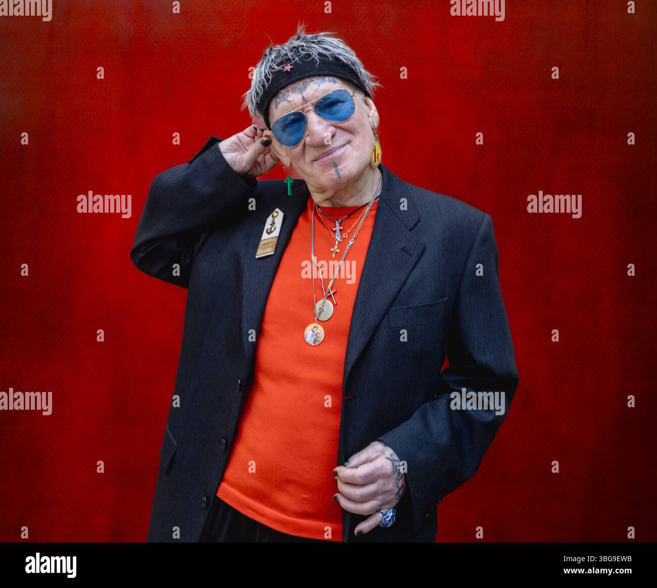 The artist and singer Paco Clavel, poses for Europa Press, June 4, 2025 ...
