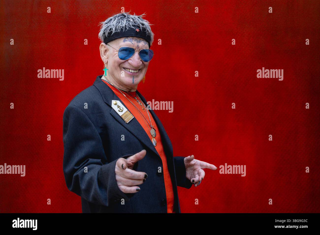 The artist and singer Paco Clavel, poses for Europa Press, June 4, 2025 ...