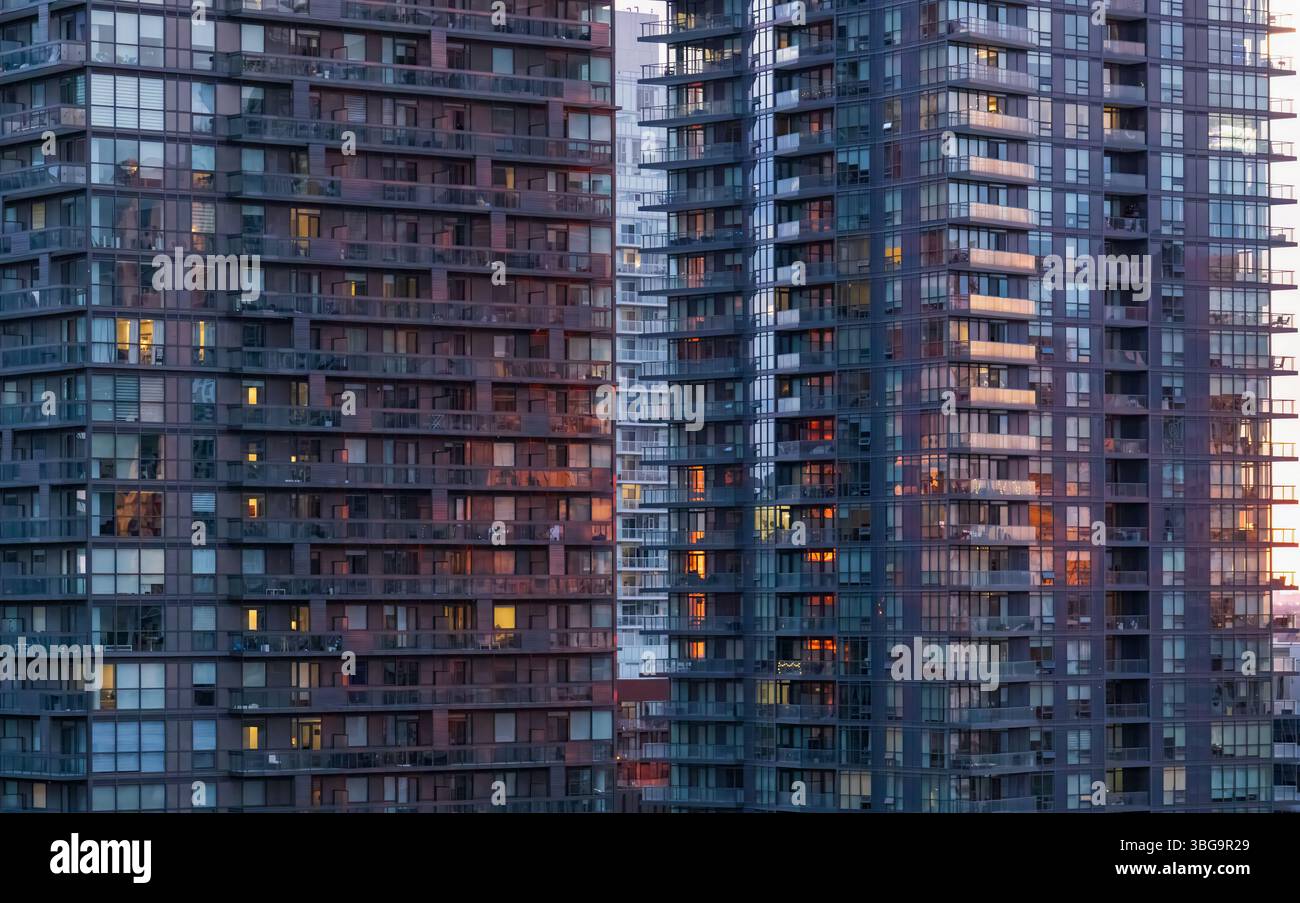 Upscale Eglinton and Forest Hill residential area coveted by middle and upper class families as well as Ontario developers Stock Photo