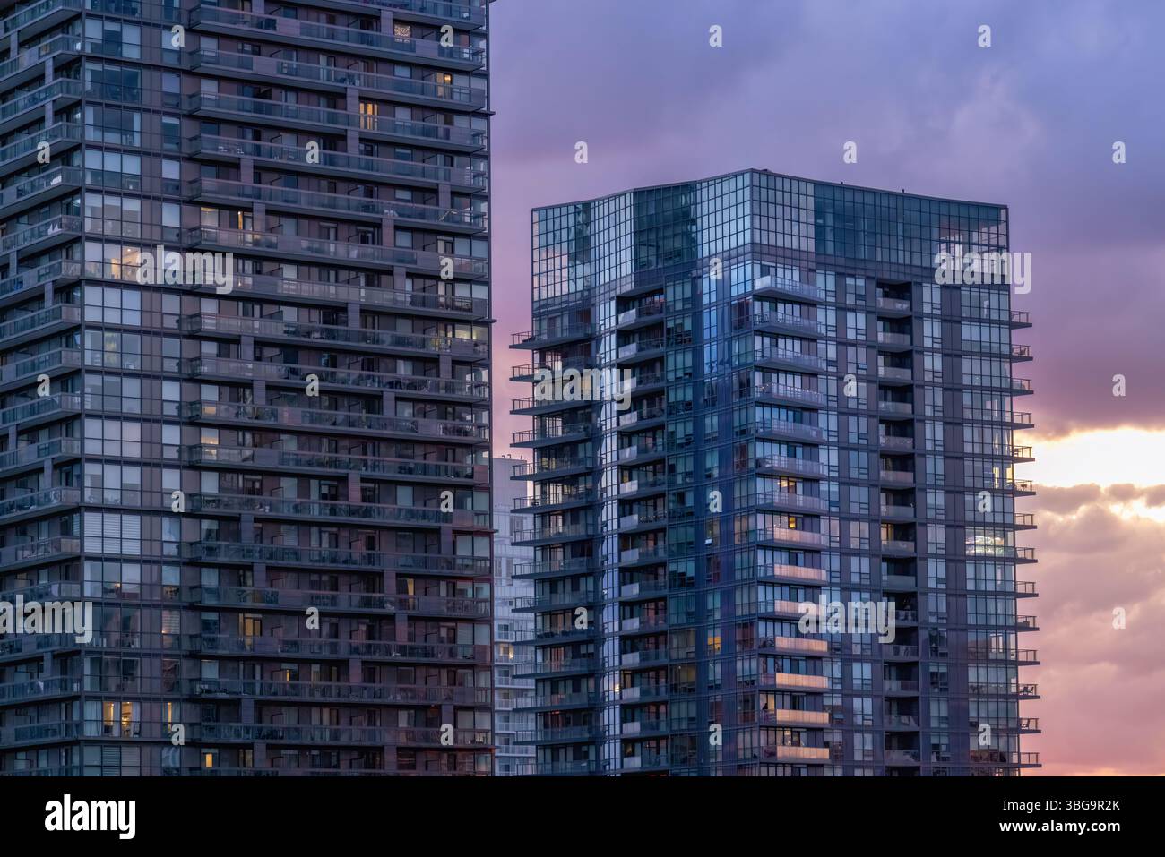 Upscale Eglinton and Forest Hill residential area coveted by middle and upper class families as well as Ontario developers Stock Photo
