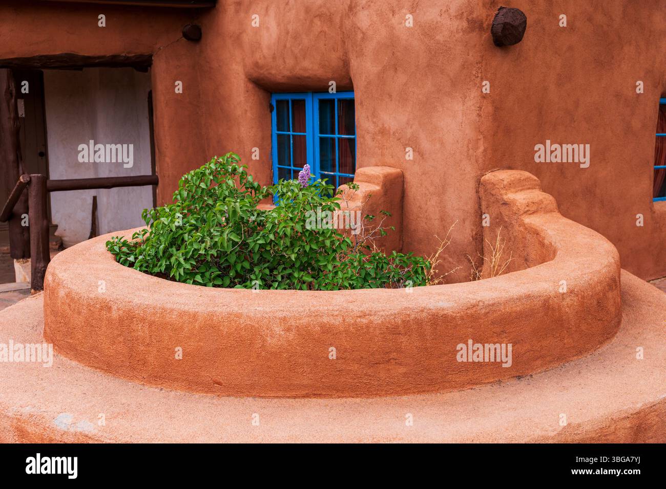 Ghost House; Georgia O'Keefe's Ghost Ranch; Abiquiu; New Mexico; USA Stock Photo
