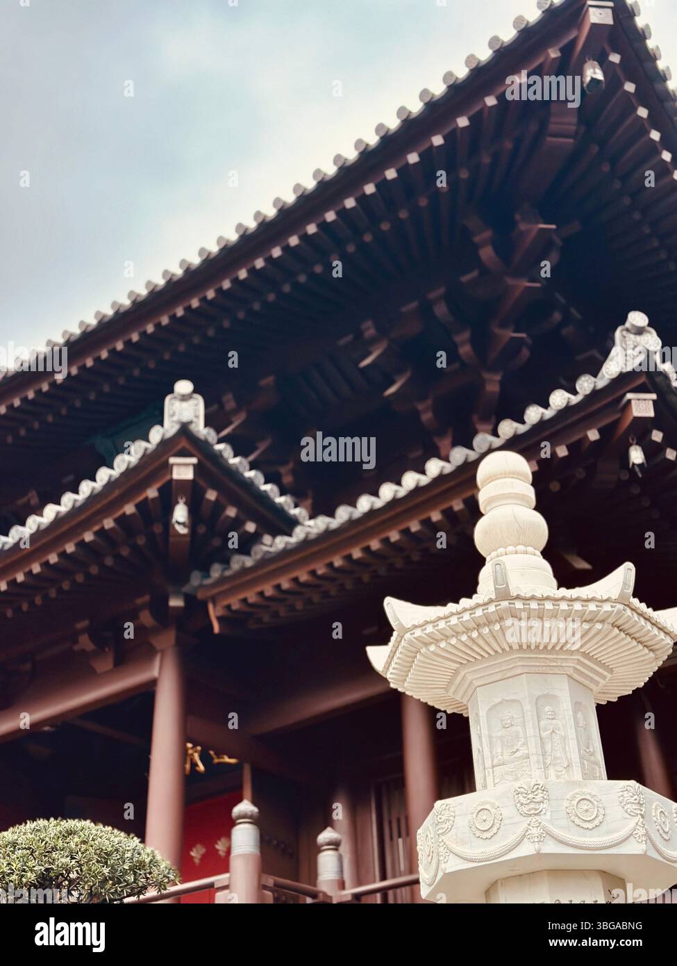 Hong Kong Temple - Smartphone Captured Stock Image