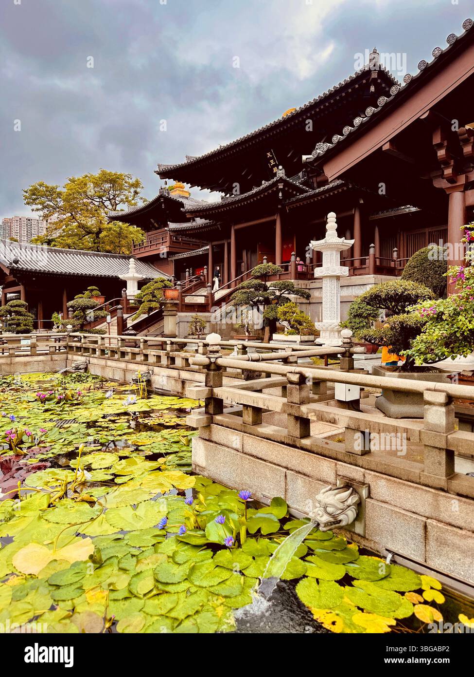 Hong Kong Temple - Smartphone Captured Stock Image