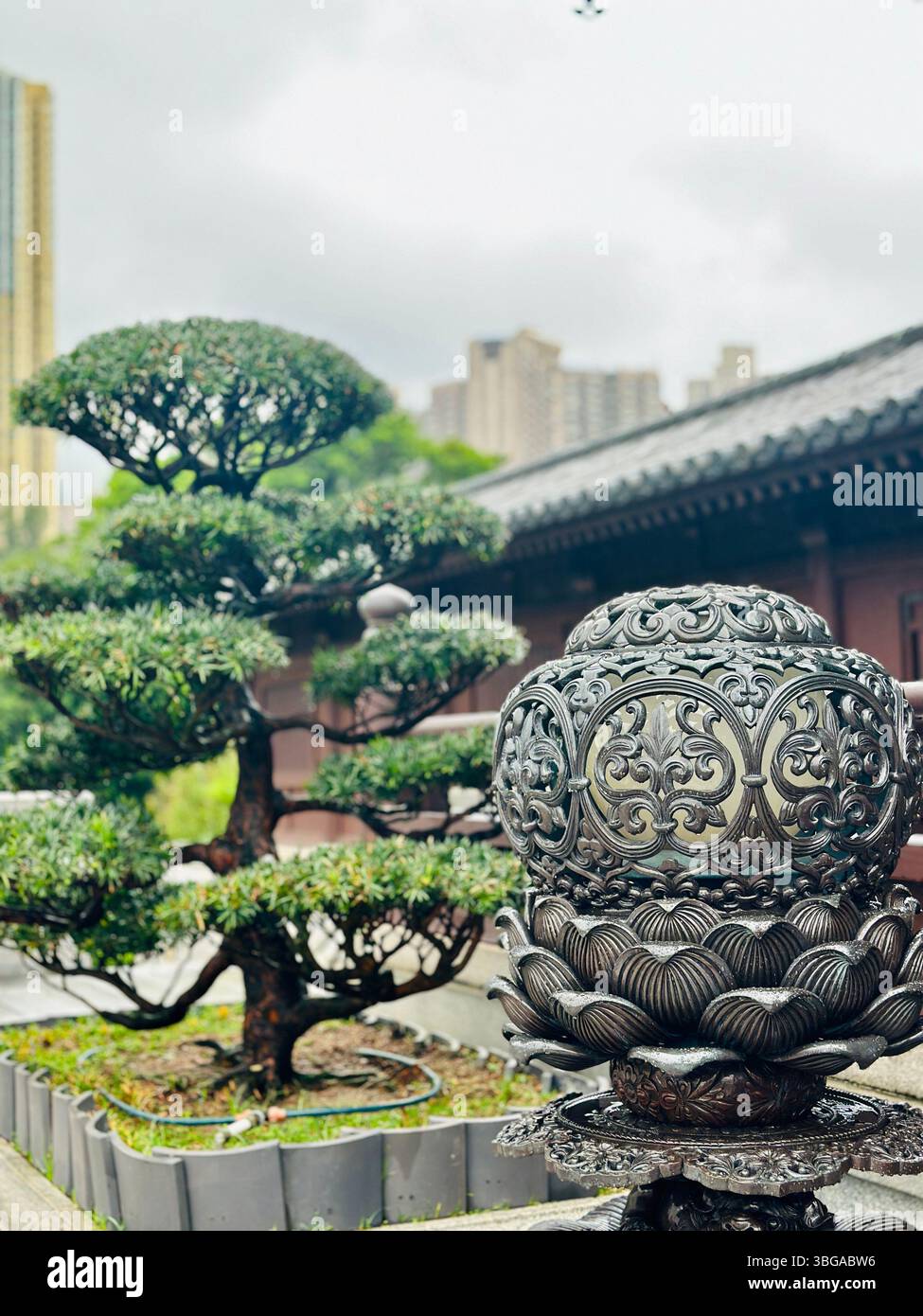 Hong Kong Temple - Smartphone Captured Stock Image