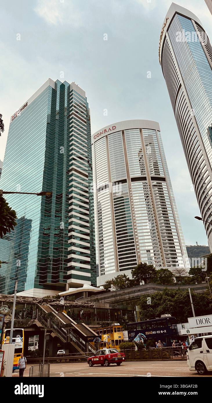 Hong Kong Shots - Smartphone Captured Stock Image
