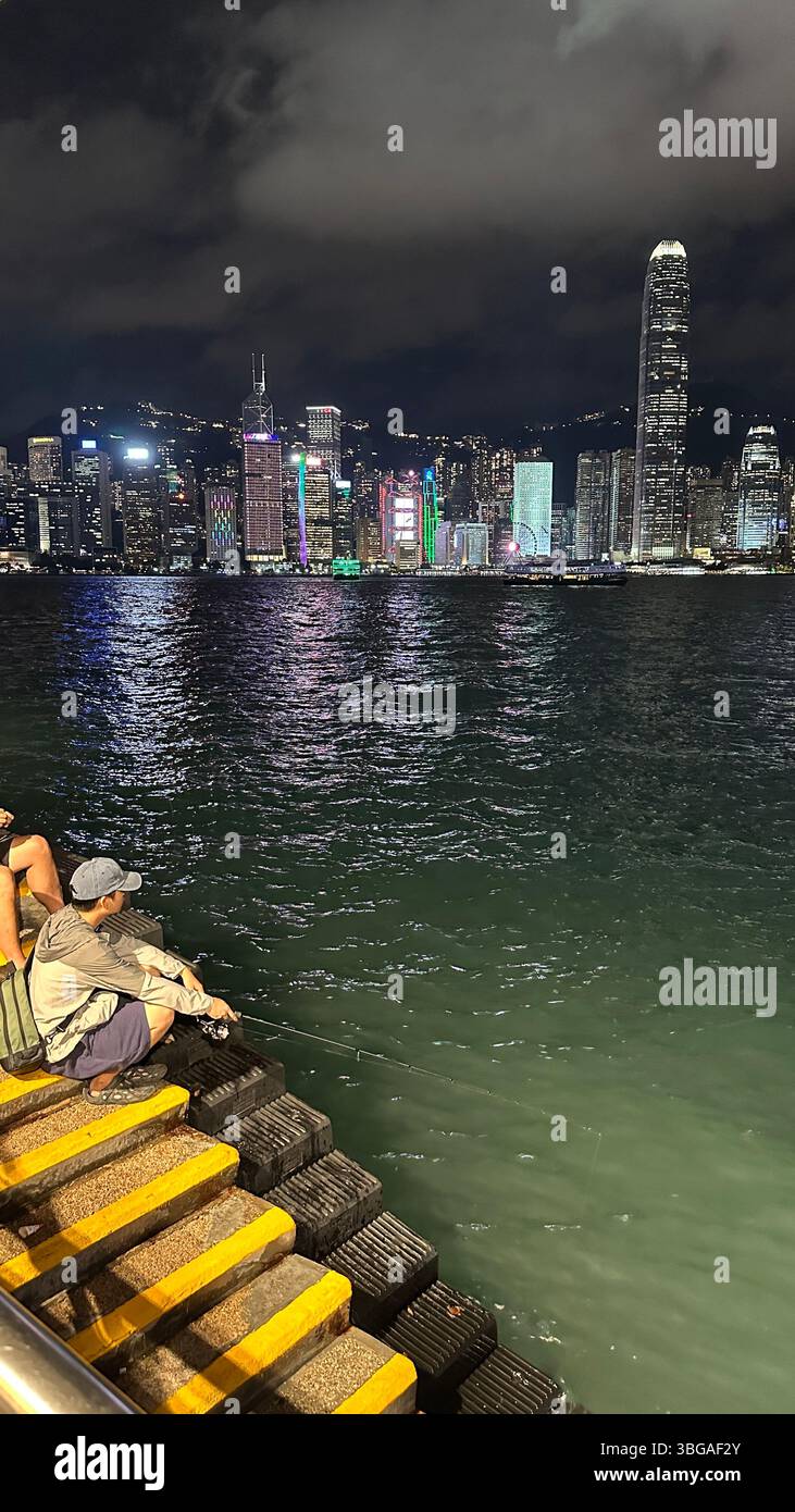 Hong Kong Shots - Smartphone Captured Stock Image