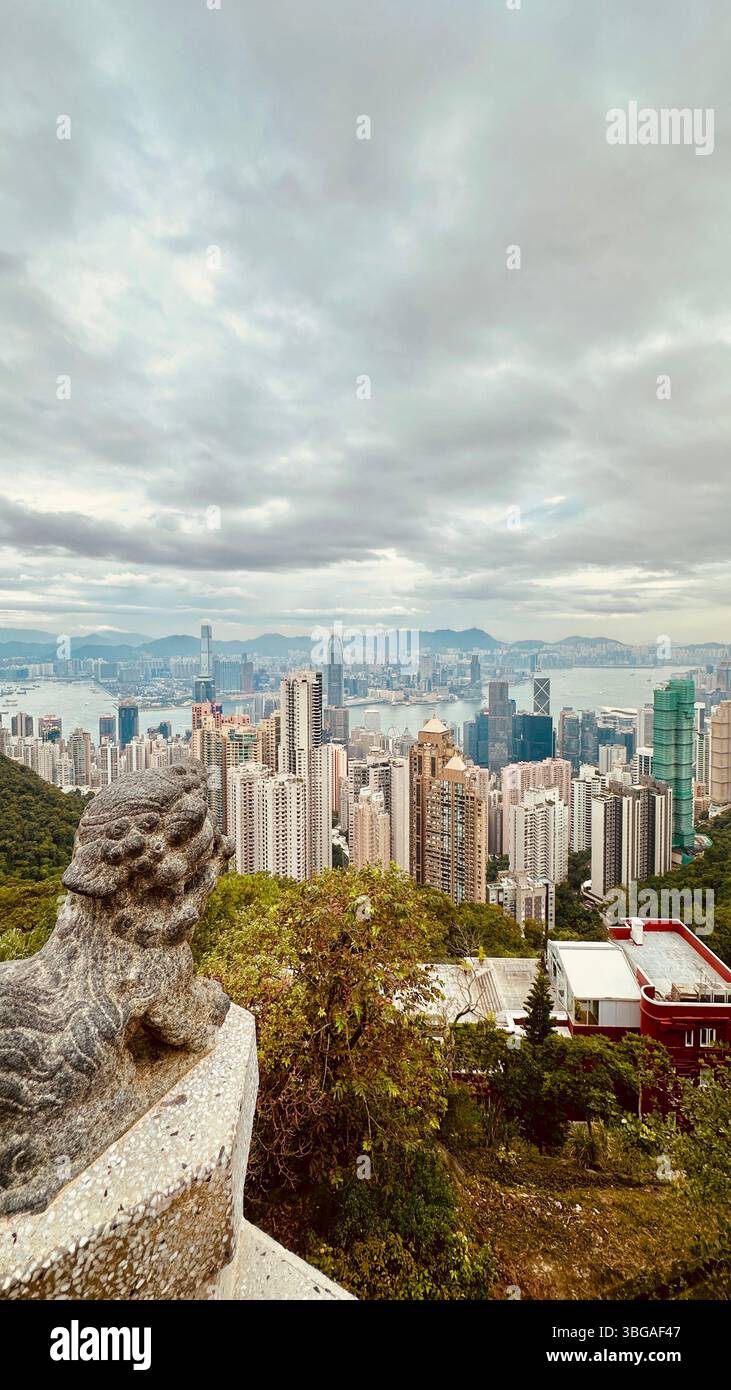 Hong Kong Shots - Smartphone Captured Stock Image