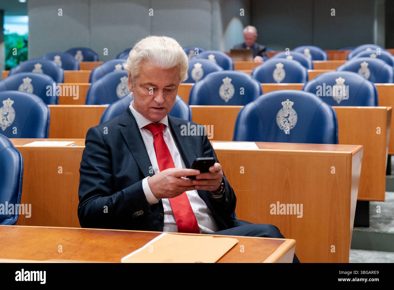Den Haag Netherlands June 4 Geert Wilders Pvv During The Plenary