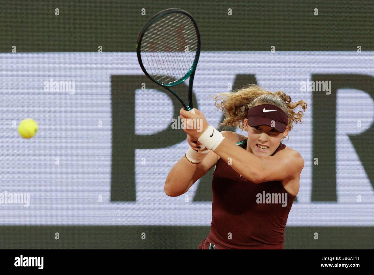 Mirra Andreeva during the RolandGarros 2025, French Open, Grand Slam Mirra Andreeva during the RolandGarros 2025, French Open, Grand Slam