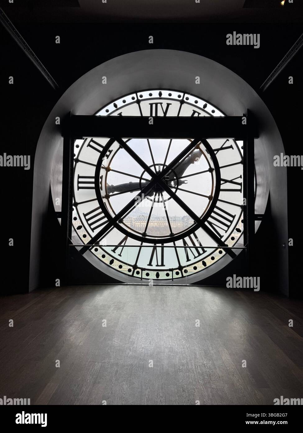 Musee D'Orsey  - Paris - Smartphone Captured Stock Image