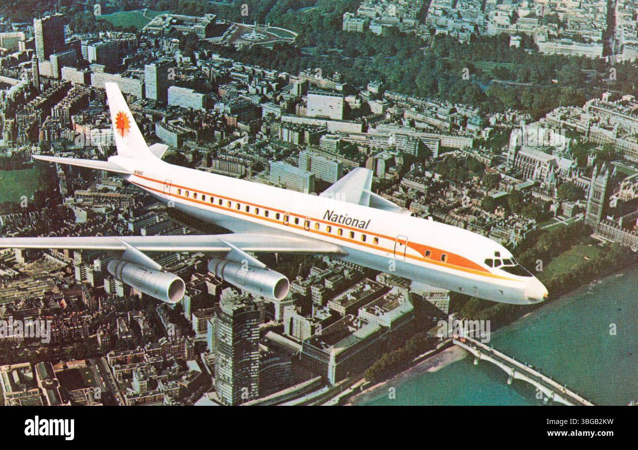 Vintage airplane passengers hi-res stock photography and images - Alamy